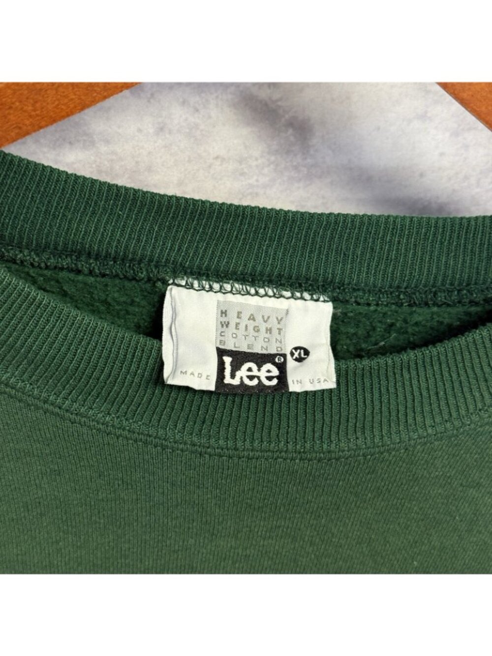 Vintage 90s Diamond Park Oregon Sweatshirt Mens XL Green Outdoor Nature - Picture 11 of 14